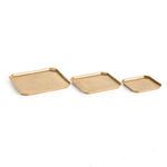 Product Image 7 for Dezi Rectangular Serving Trays, Set of 3 from Napa Home And Garden