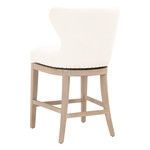 Product Image 8 for Milton Swivel White Counter Stool from Essentials for Living