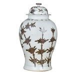 Product Image 2 for Rusty Brown Bamboo Temple Jar from Legend of Asia