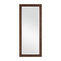 Product Image 6 for Dorian Black Oak Veneer Floor Mirror from Currey & Company