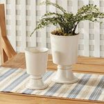 Product Image 4 for Kelcy Footed Cachepots, Set Of 2 from Napa Home And Garden