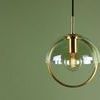 Product Image 3 for Meriah Small Iridescent Glass Shade Pendant Light from Mitzi