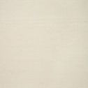Ivory Reyla rug with subtle silver herringbone border, hand-knotted with a soft, heathered texture