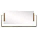 Product Image 1 for Princeton Antique Gold Brass Iron Mirror from Arteriors