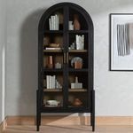 Product Image 40 for Tolle Drifted Matte Black Cabinet from Four Hands