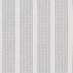 Fabric texture close-up showing tightly woven white textile with isolated thin black stripes