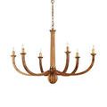Product Image 6 for Woodcroft Chandelier from Currey & Company