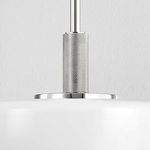 Product Image 3 for Lethbridge 1-Light Small Pendant - Polished Nickel from Hudson Valley