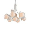 Product Image 6 for Effloresce White Chandelier from Currey & Company