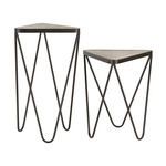 Product Image 1 for Set Of 2 Angular Side Tables from Elk Home