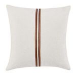 Product Image 1 for Ralph Cotton Linen Fabric Throw Pillow in Ivory Sangria from Classic Home Furnishings