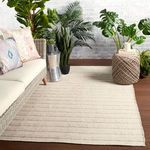Product Image 5 for Miradero Indoor/ Outdoor Striped Ivory Rug from Jaipur 