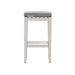 Product Image 9 for Dale Outdoor Bar Stool Grey from Four Hands
