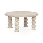 Product Image 1 for Adir Solid Mango Wood Round Coffee Table from Classic Home