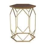 Product Image 1 for Hexagon Frame Side Table from Elk Home