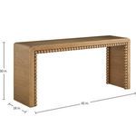 Product Image 2 for Sirius Sungkai Wood Rectangle Console from Gabby