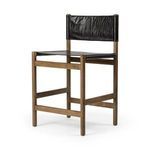 Product Image 12 for Kena Leather Black Bar Stool from Four Hands