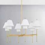 Product Image 4 for Glenmoore 6-Light Chandelier - Aged Brass from Hudson Valley
