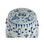 Product Image 6 for Blue & White Garden Stool 8 Immortals Motif from Legend of Asia