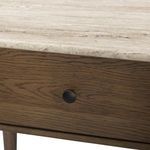 Product Image 13 for Joah Antique White Marble Nightstand from Four Hands