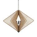 Product Image 12 for Shizen Natural Rattan Rope Chandelier from Currey & Company