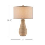 Product Image 12 for Joppa Table Lamp from Currey & Company