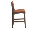 Product Image 3 for Wayne Top Grain Leather Stool from Classic Home Furnishings