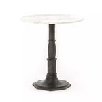 Lucy Side Table Carbon Wash, Marble Top image 1