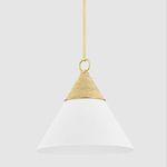 Product Image 1 for Mica 1-Light Modern Coastal Rope-Wrapped Large Pendant from Mitzi
