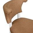 Product Image 3 for Round Back Dining Chair With Matte White Lacquer Legs Upholstered from Worlds Away