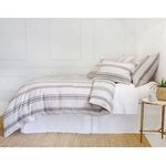 Product Image 4 for Jackson Linen Standard Sham - Flax /  Midnight from Pom Pom at Home