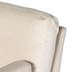 Product Image 9 for Andrus Cream Fabric Swivel Chair from Four Hands