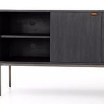 Product Image 21 for Trey Media Console - Black Wash Poplar from Four Hands