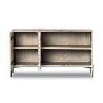 Product Image 5 for Raffael Carved Stonewash Grey Small Media Console from Four Hands