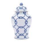 Product Image 3 for Blue & White Lover Locks Temple Jar-Large from Legend of Asia
