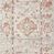 Estelle Ivory Rust rug in long runner shape with same traditional pattern and colors