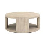 Product Image 1 for Collins Round Sand Wash Acacia Coffee Table from Essentials for Living