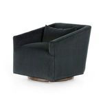 Product Image 14 for York Upholstered Modern Velvet Smoke Swivel Chair from Four Hands