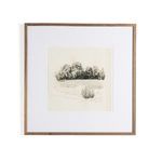 Product Image 1 for Land Sketch 1 Framed Charcoal-Inspired Drawing by Dan Hobday from Four Hands