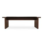 Product Image 9 for Merritt Dark Brown Outdoor Bench from Moe's