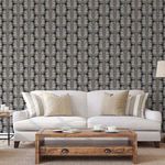 Product Image 2 for Betty Palms Black & White Botanical Premium Matte Wallpaper from Mitchell Black