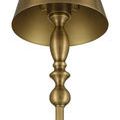 Product Image 6 for Viaggio Antique Brass Cordless Floor Lamp from Currey & Company