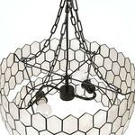 Product Image 5 for Celeste Black Capiz Chandelier from Creative Co-Op