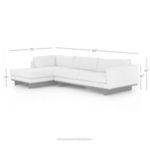 Product Image 8 for Everly 2 Piece Oversized Deep Sectional from Four Hands