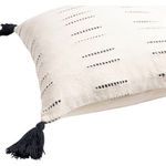 Product Image 3 for Eden Oatmeal / Black Pillow from Surya