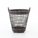 Product Image 5 for Wicker Hamper Black Distress from Four Hands