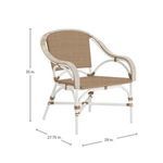 Product Image 6 for Savoy Chalk And White & Natural Lounge from Summer Classics