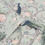 Product Image 1 for Laura Ashley Belvedere Sage Green Wallpaper from Graham & Brown