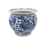 Product Image 4 for Blue & White Porcelain Arhat Fish Planter from Legend of Asia