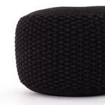 Product Image 3 for Jute Braided Pouf Black Jute from Four Hands